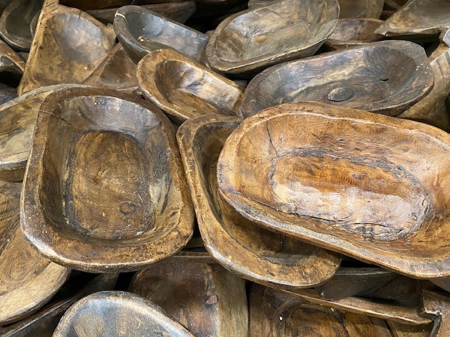 Blemished Petite Wood Bowls - Click Image to Close